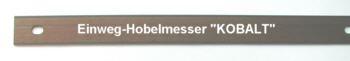 Einwegmesser Kobalt